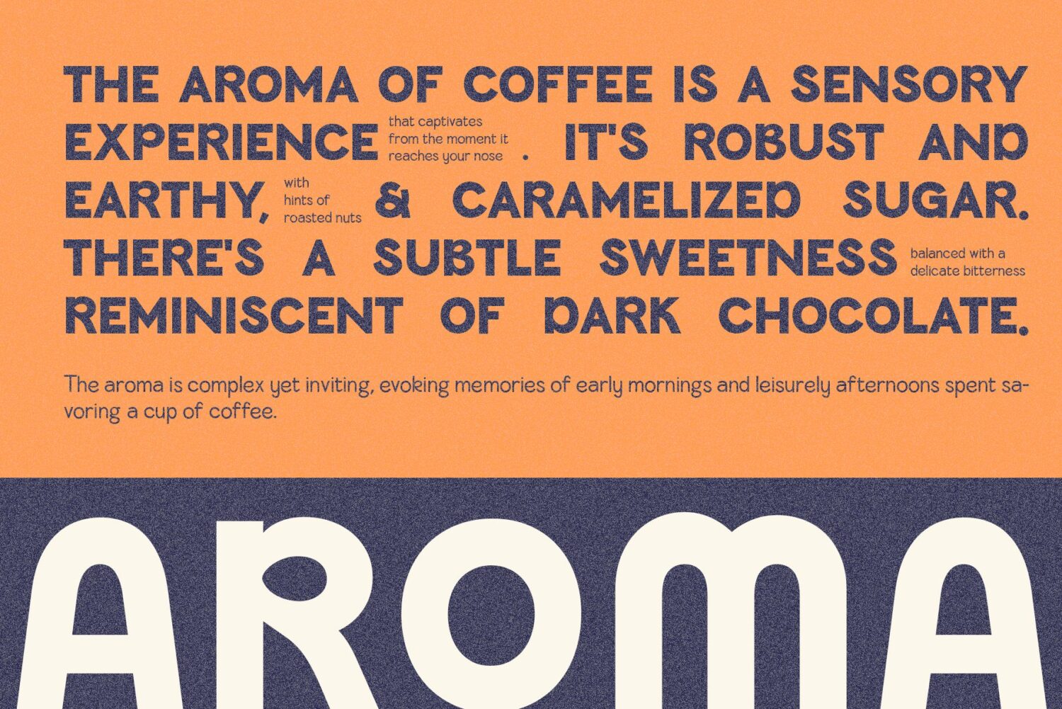 Bold Sans Serif Font