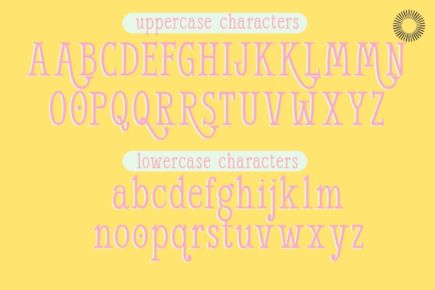 nostalgic serif font