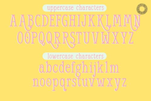 nostalgic serif font