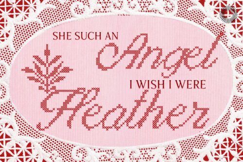 Cross Stitch Font