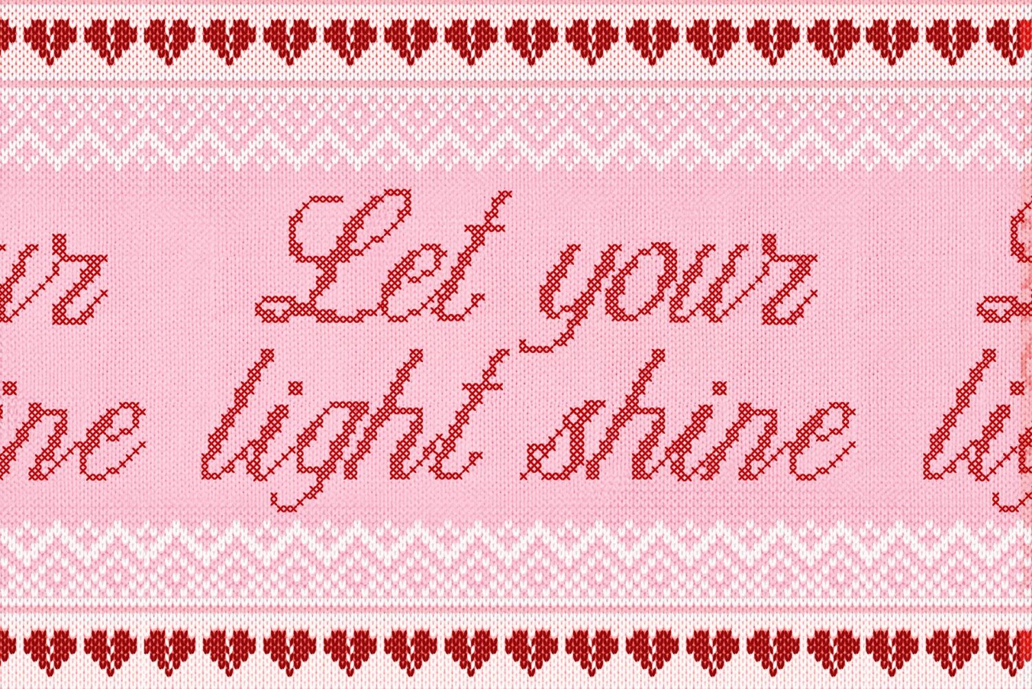 Cross Stitch Font