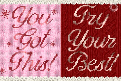 Cross Stitch Font