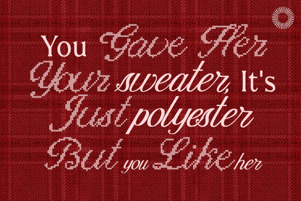 Cross Stitch Font