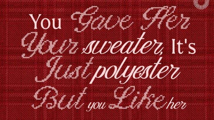 Cross Stitch Font