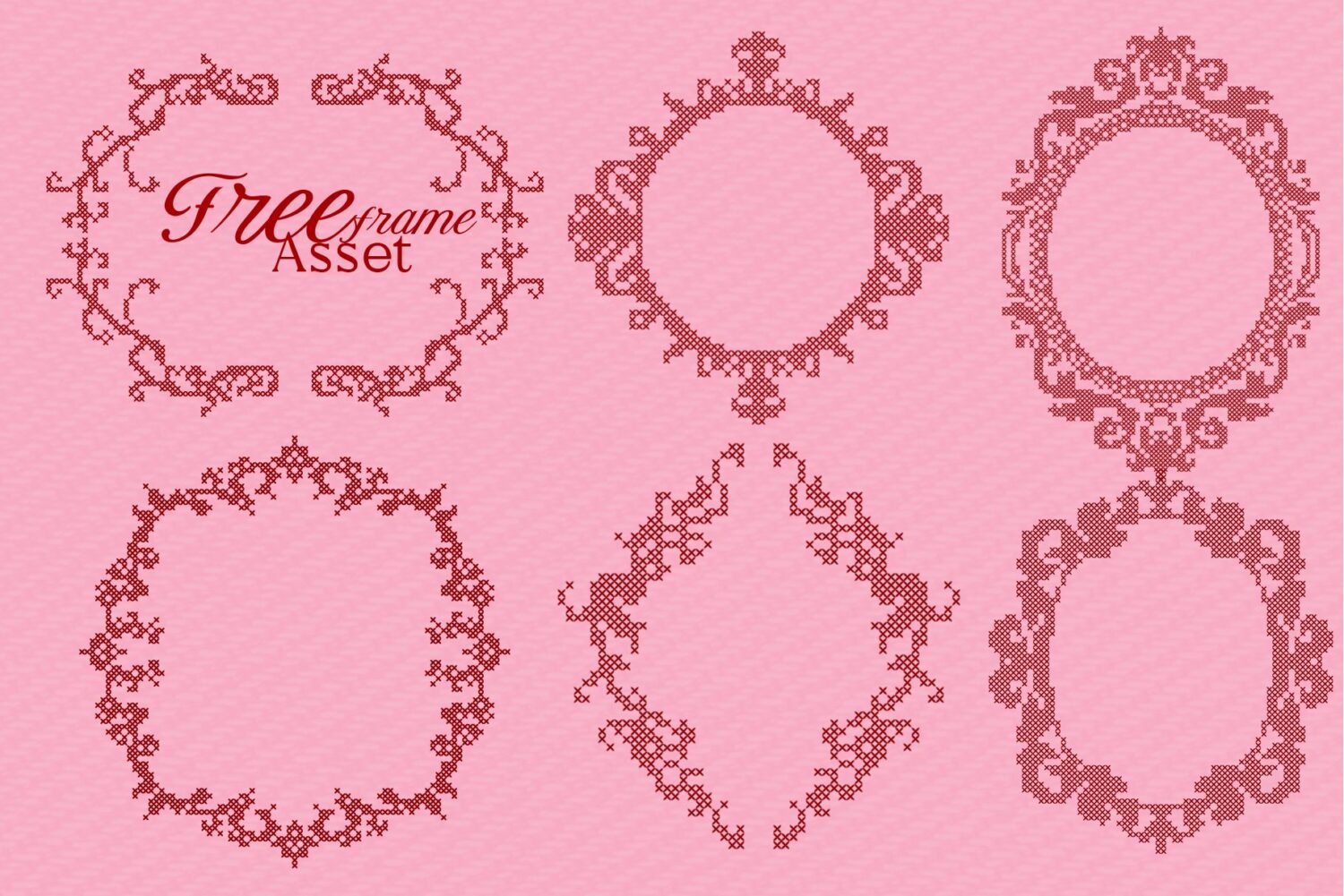Cross Stitch Font