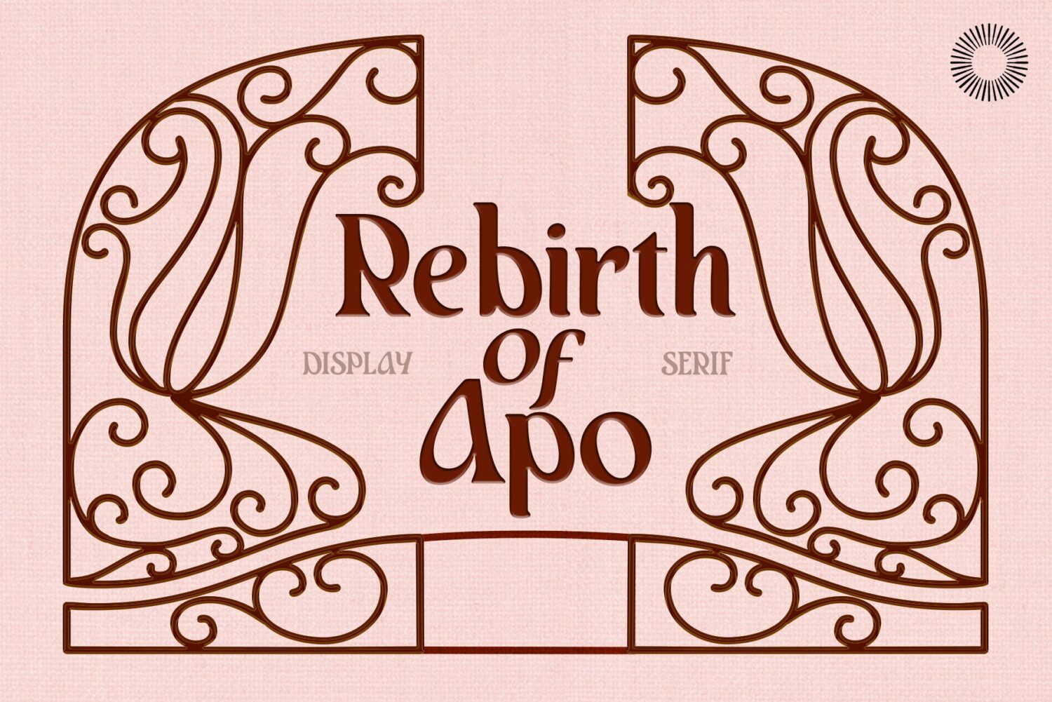 display serif freebies font