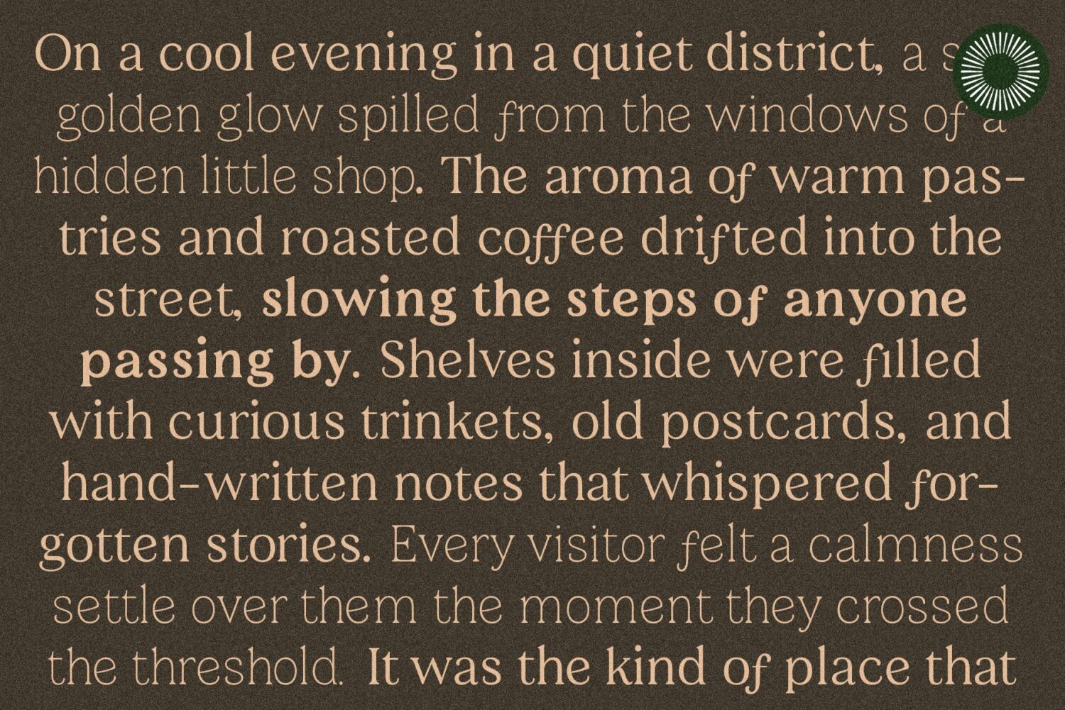 Editorial Family Typeface