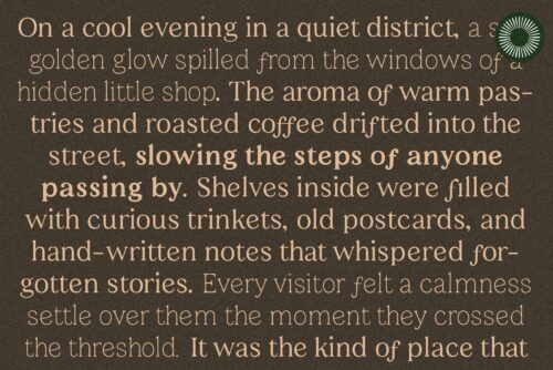 Editorial Family Typeface