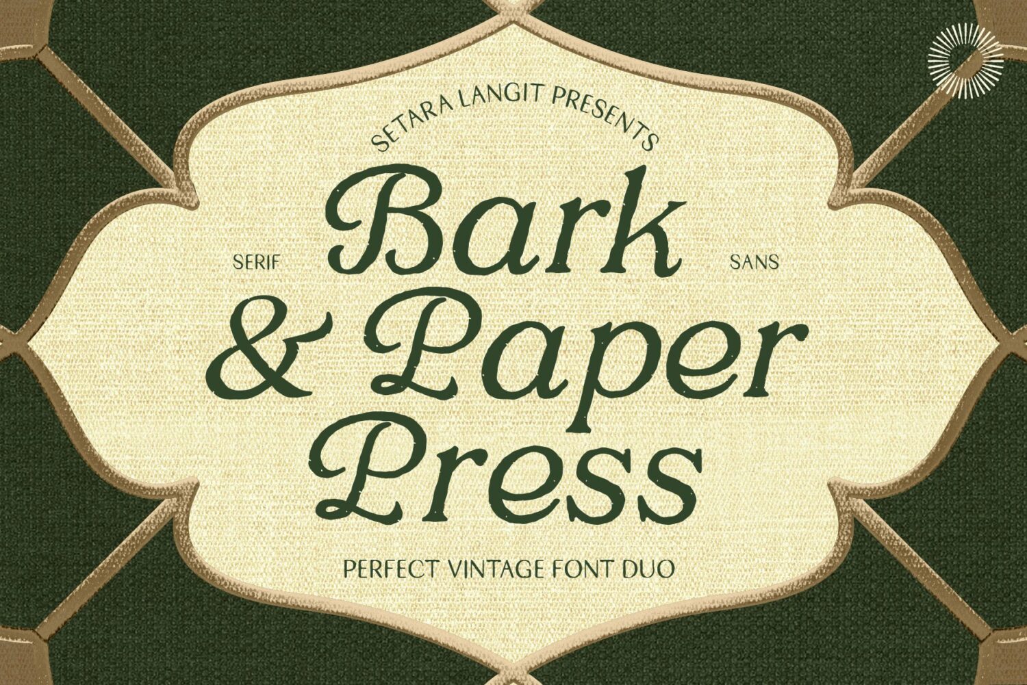 Vintage Font Duo