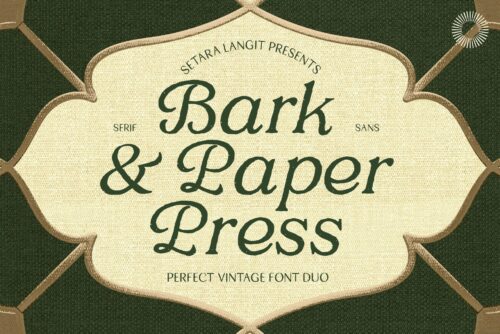 Vintage Font Duo