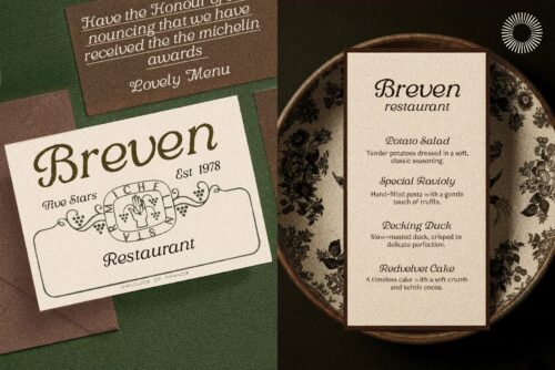 Vintage Font Duo