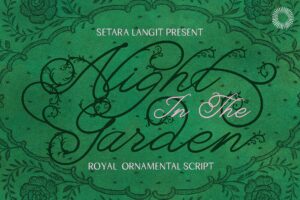 royal ornamental script