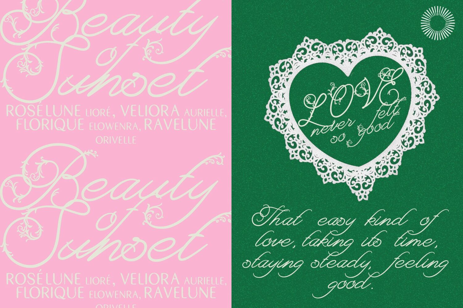 royal ornamental script