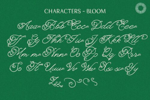 royal ornamental script