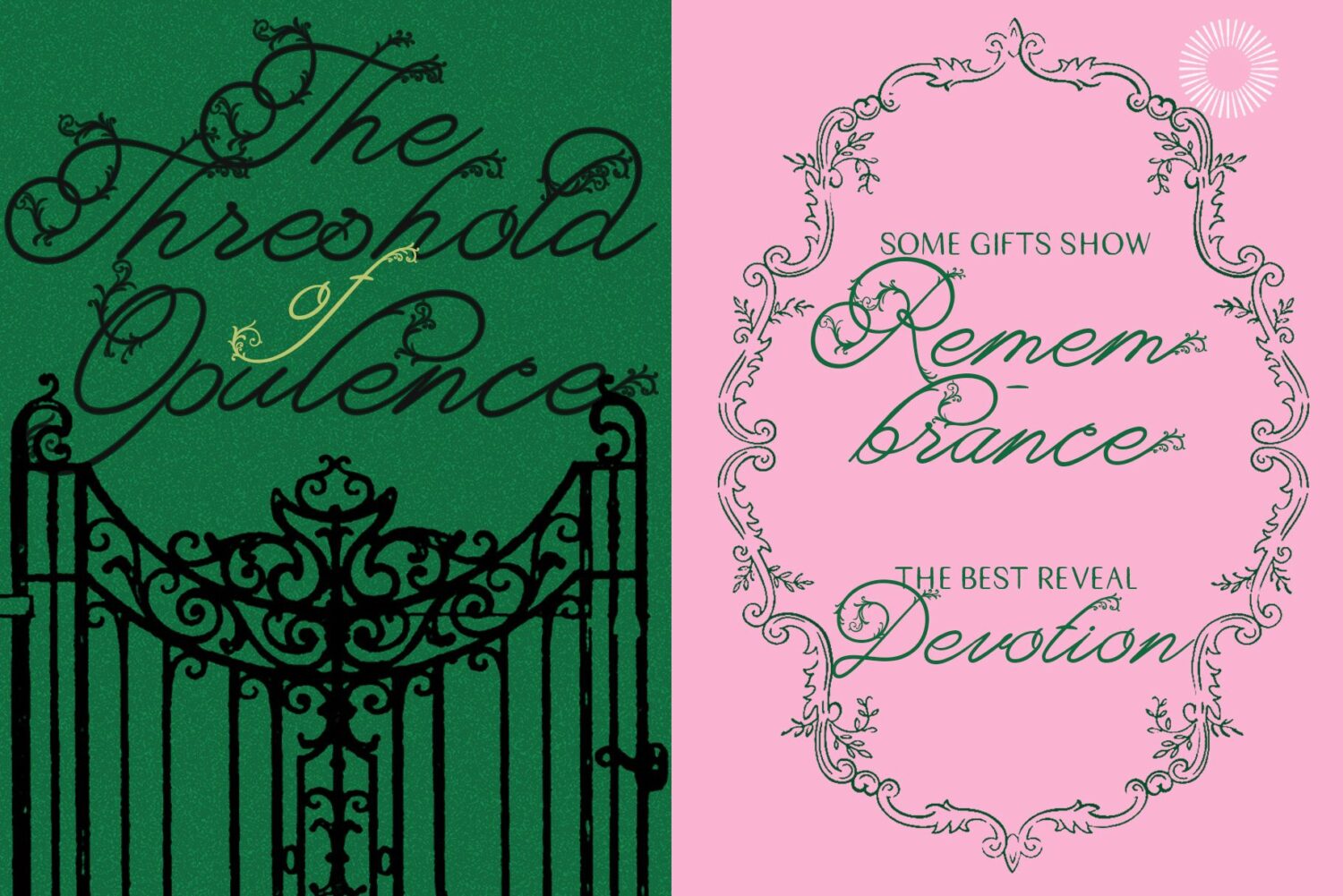 royal ornamental script