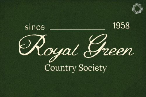 sans serif script trio font