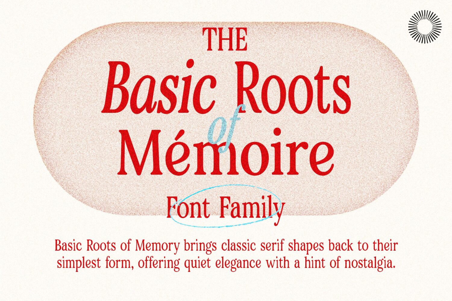 serif family font