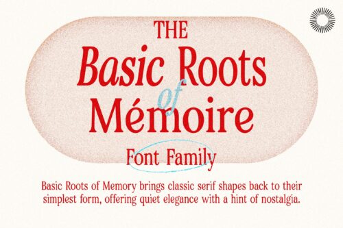serif family font