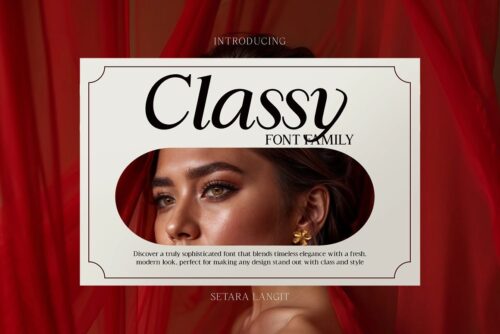 serif family freebies font