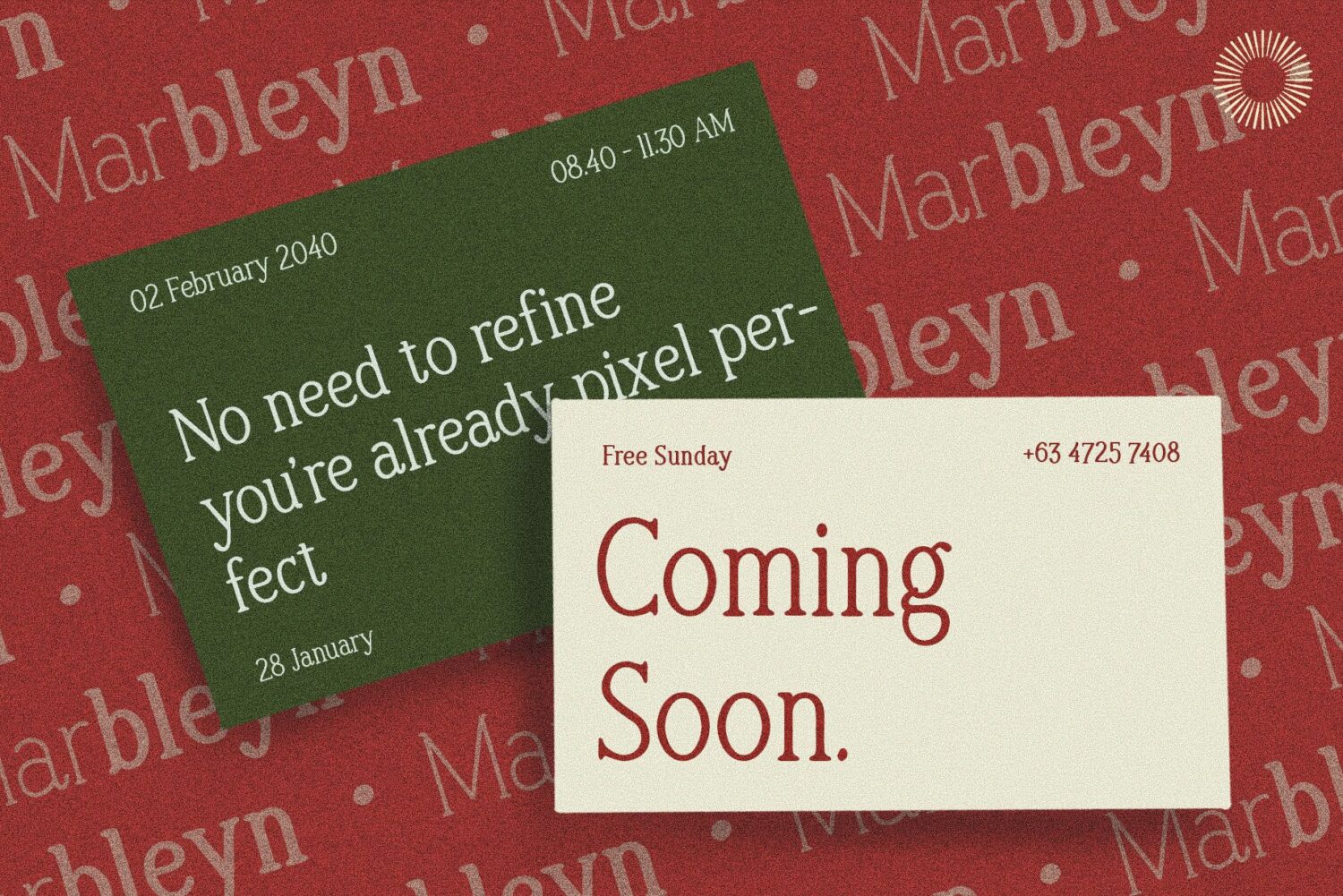 serif freebies font