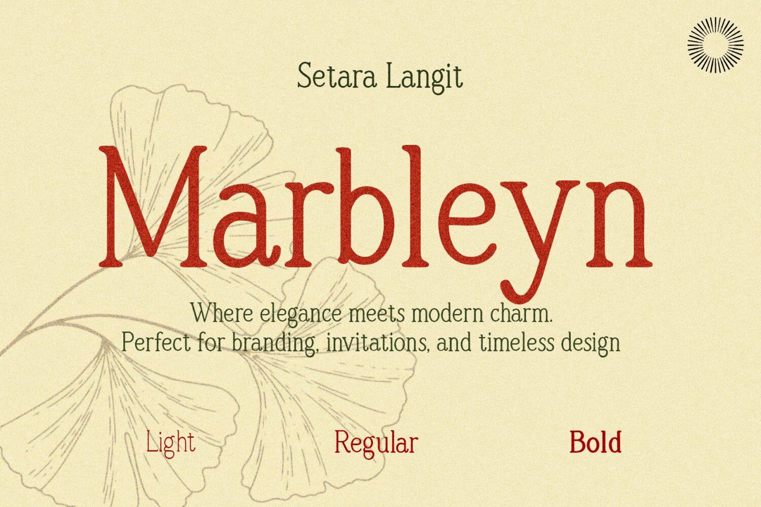 serif freebies font