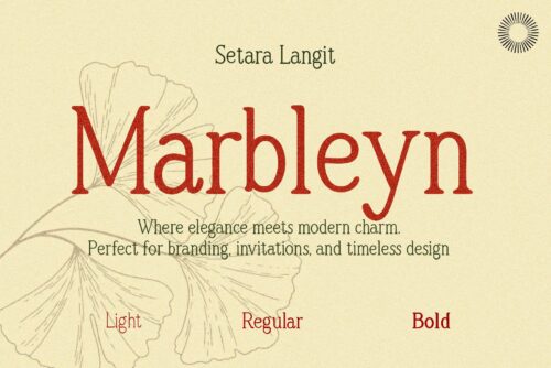 serif freebies font