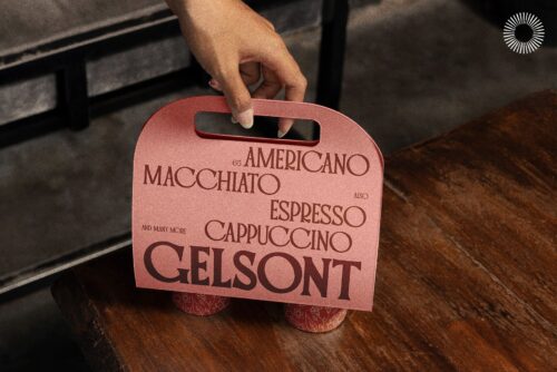 vintage serif font