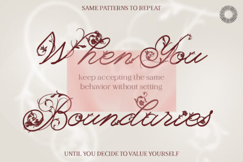 Orchid bloom - Floral decorative script