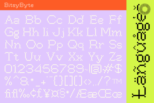 Bitsy-Byte-Playful-Bitmap-Display-Font