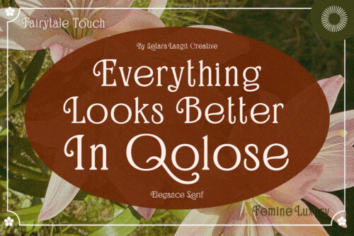 Qolose-Fairytalle-Serif