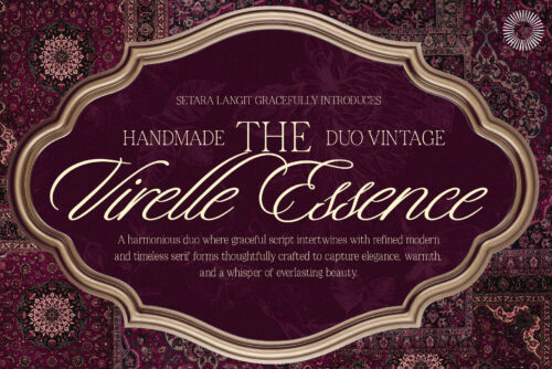 Virelle Essence - Elegant Font Duo