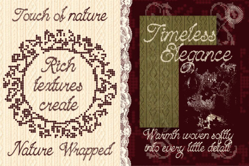 Dotted-Knit-Script