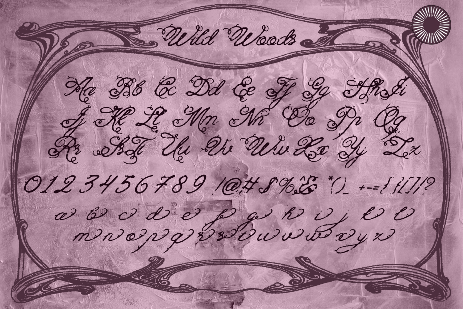 Wild-woods-Wildly-Entangled-Script-Natural