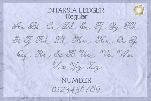 Intarsia-Ledger-Artisan-Script