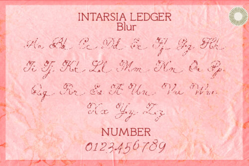 Intarsia-Ledger-Artisan-Script