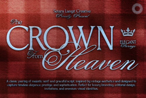 Crown-Heaven-Script-Serif-Font-Pairing