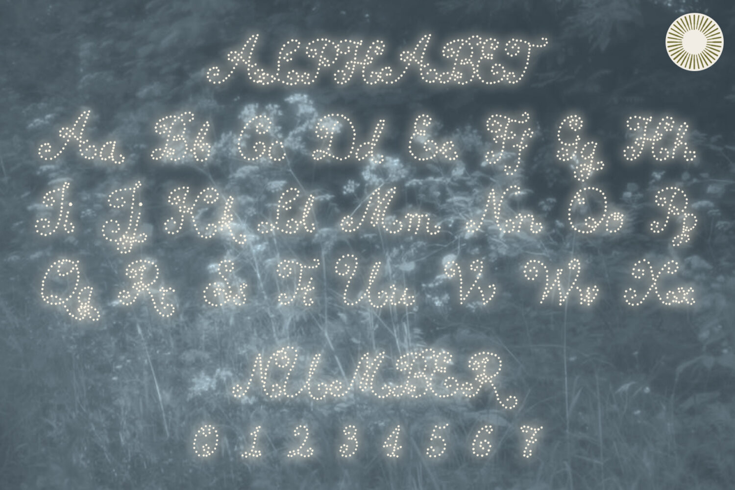 Little Clover - Organic whimsical script, based on experimental shape, inspired from garden