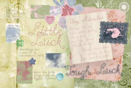 Little Clover - Organic whimsical script, based on experimental shape, inspired from garden