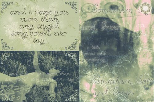 Little Clover - Organic whimsical script, based on experimental shape, inspired from garden