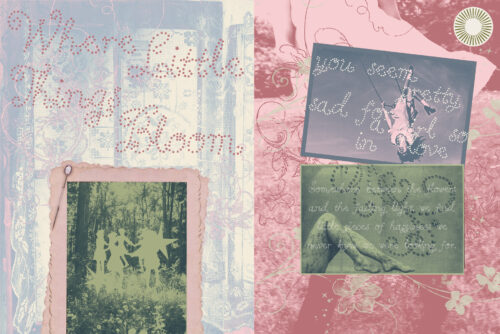 Little Clover - Organic whimsical script, based on experimental shape, inspired from garden