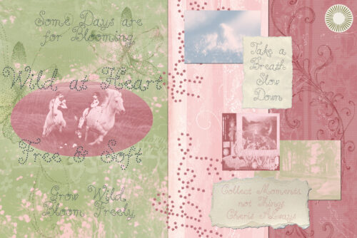 Little Clover - Organic whimsical script, based on experimental shape, inspired from garden