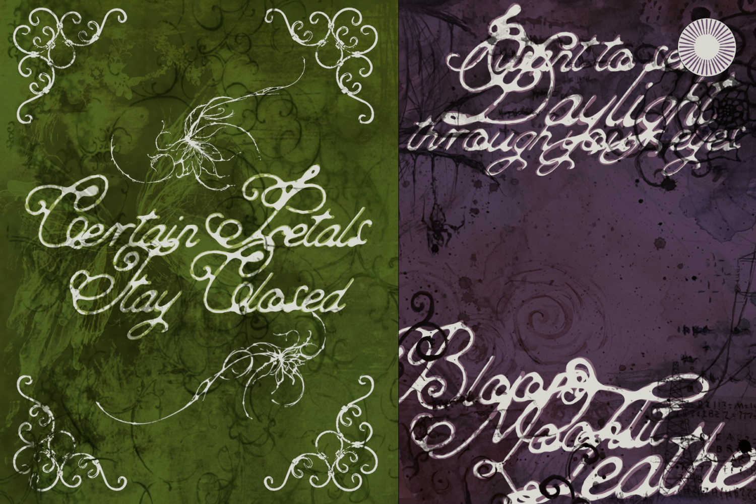 Wild-Flower-Gothic-Font-Layering