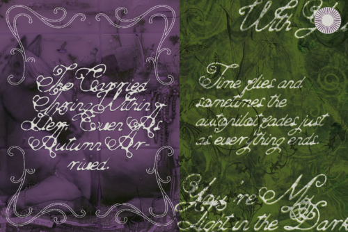 Wild-Flower-Gothic-Font-Layering
